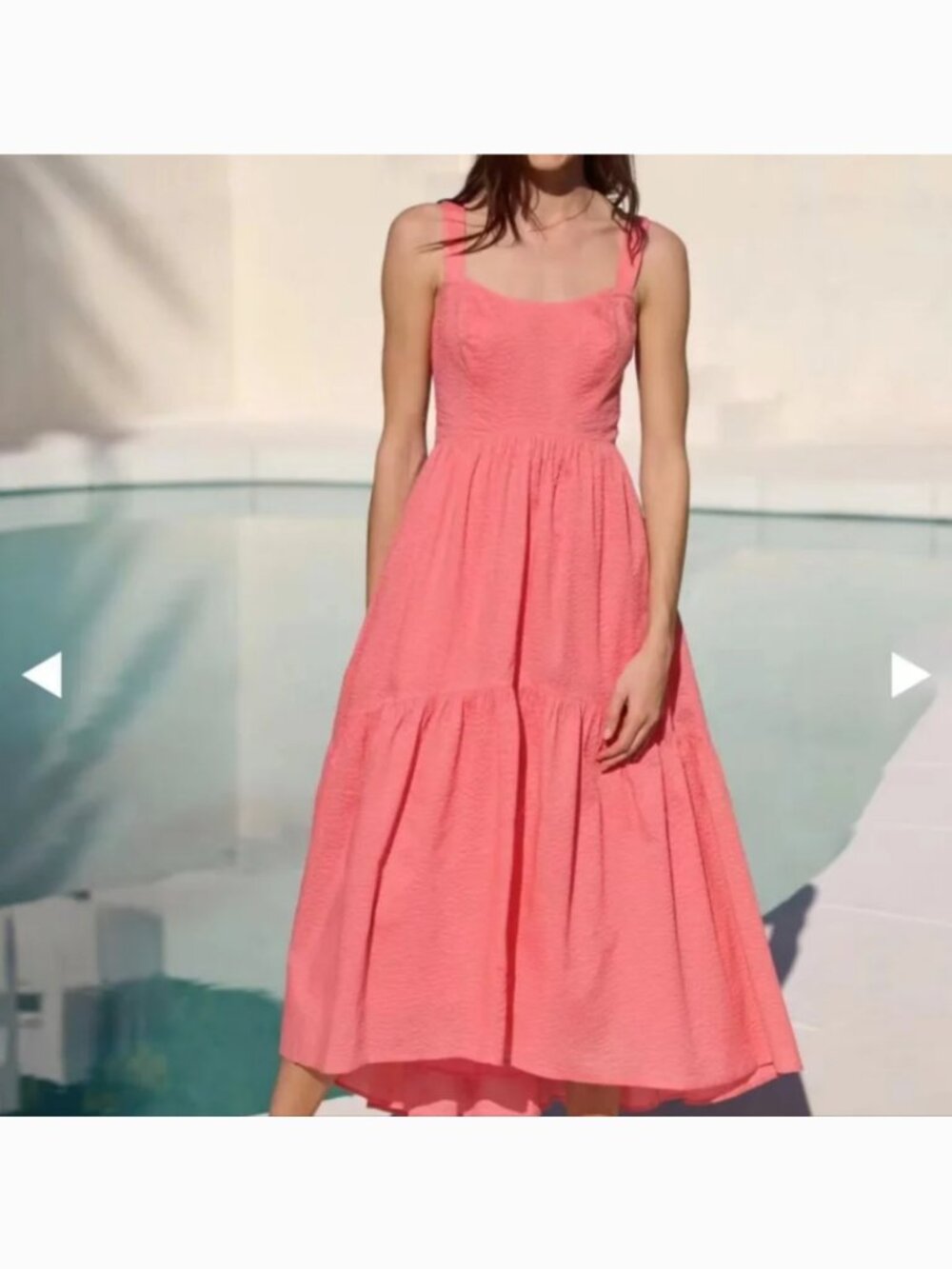 AYR The Magic Moment Dress Japanese Cotton Sundress NWT Small Agua Fresca (Pink)